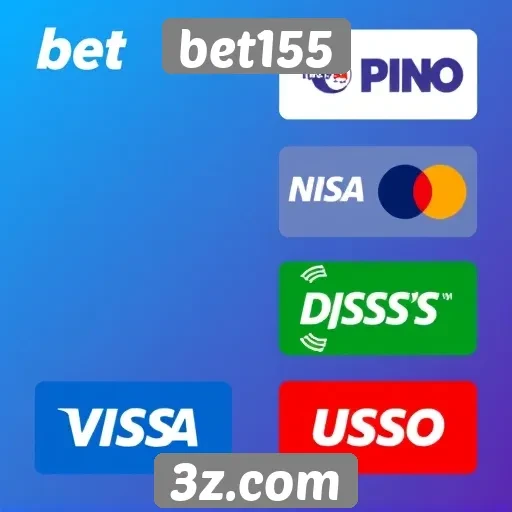 Métodos de pagamento disponíveis no site bet155